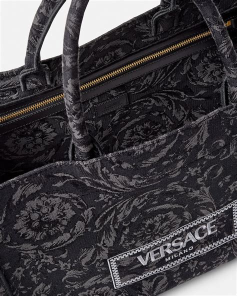 versace tas wit|Versace athena handbag.